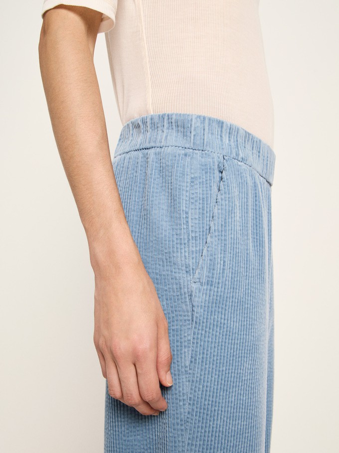 Kord Hose mit Gummizug (GOTS) from LANIUS