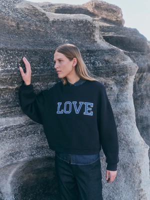 Statementsweatshirt (GOTS) from LANIUS