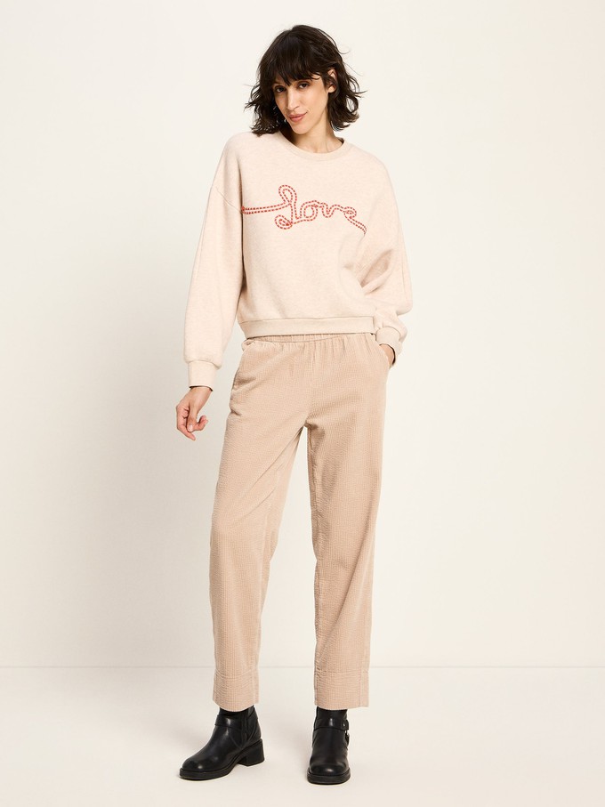 Statementsweatshirt (GOTS) from LANIUS