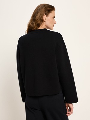 Strickjacke mit Reißverschluss (GOTS) from LANIUS