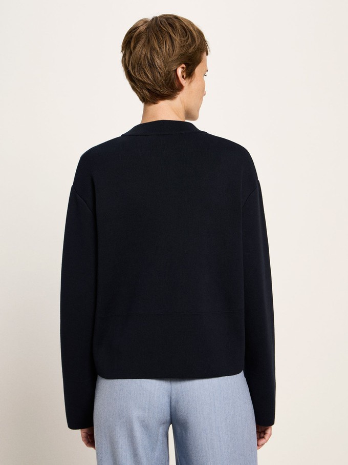 Strickjacke mit Reißverschluss (GOTS) from LANIUS