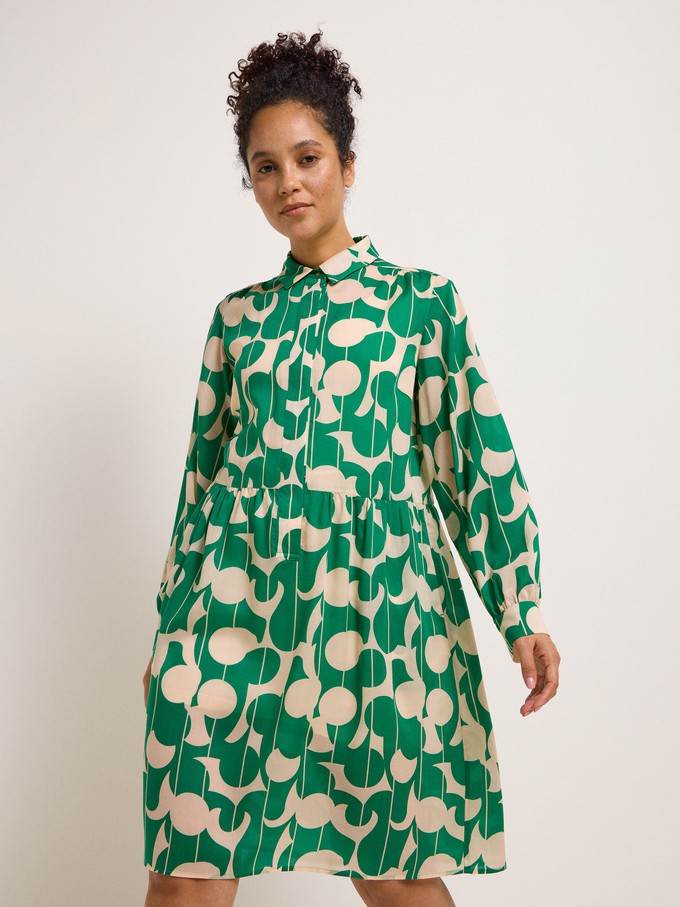 Hemdblusenkleid Print Graphic Dots from LANIUS