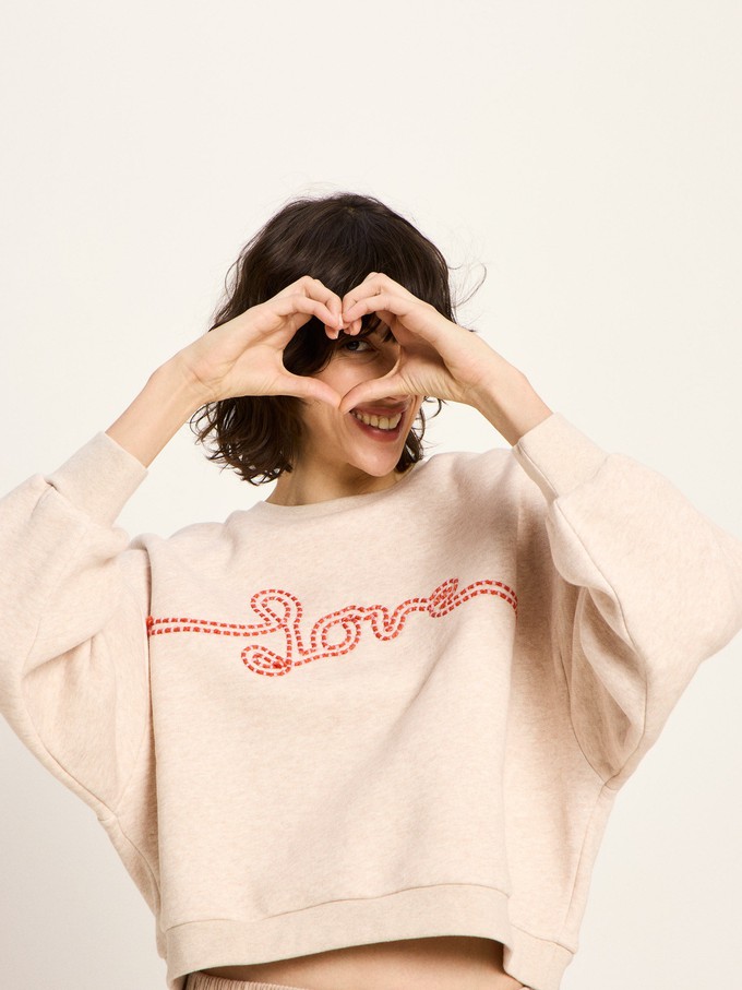 Statementsweatshirt (GOTS) from LANIUS