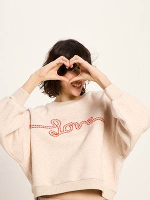 Statementsweatshirt (GOTS) from LANIUS