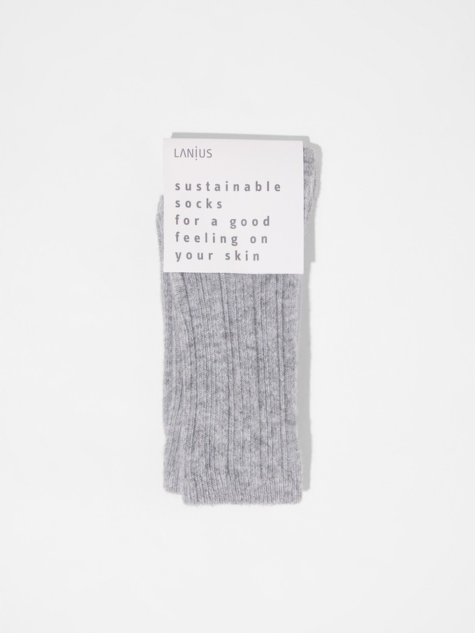 Rippenstrick Socken (GOTS) from LANIUS