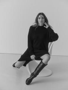 Rippenstrickkleid (GOTS) via LANIUS