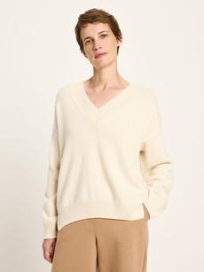 Pullover mit V-Ausschnitt (GOTS) via LANIUS