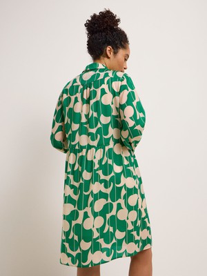 Hemdblusenkleid Print Graphic Dots from LANIUS