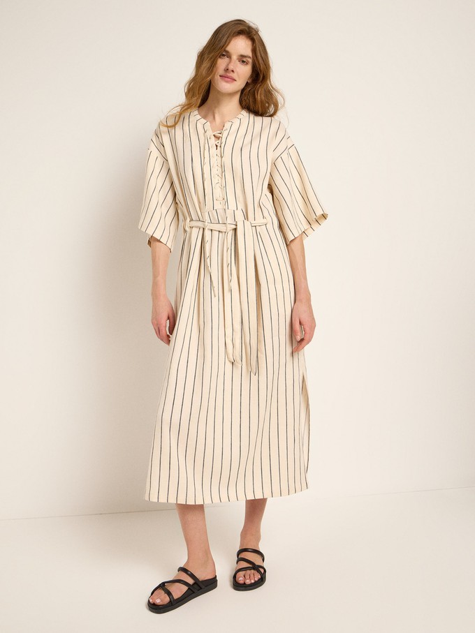 Streifen-Kaftankleid (OCS) from LANIUS
