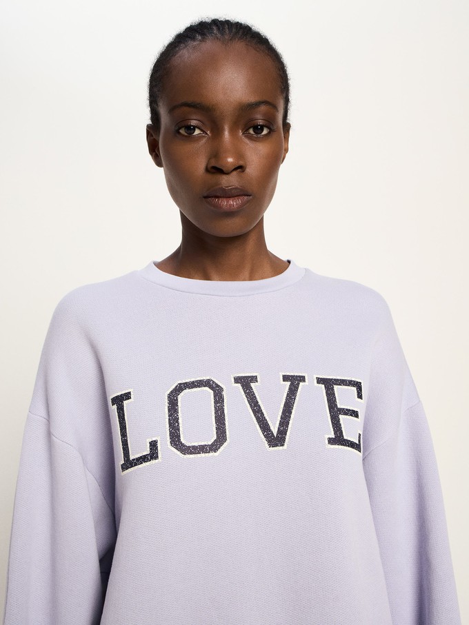 Statementsweatshirt (GOTS) from LANIUS