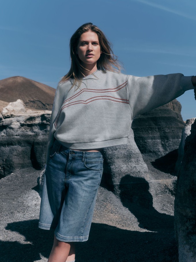 Statementsweatshirt (GOTS) from LANIUS