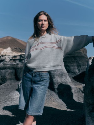 Statementsweatshirt (GOTS) from LANIUS