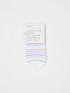 Sneaker Socken Streifen (GOTS) via LANIUS