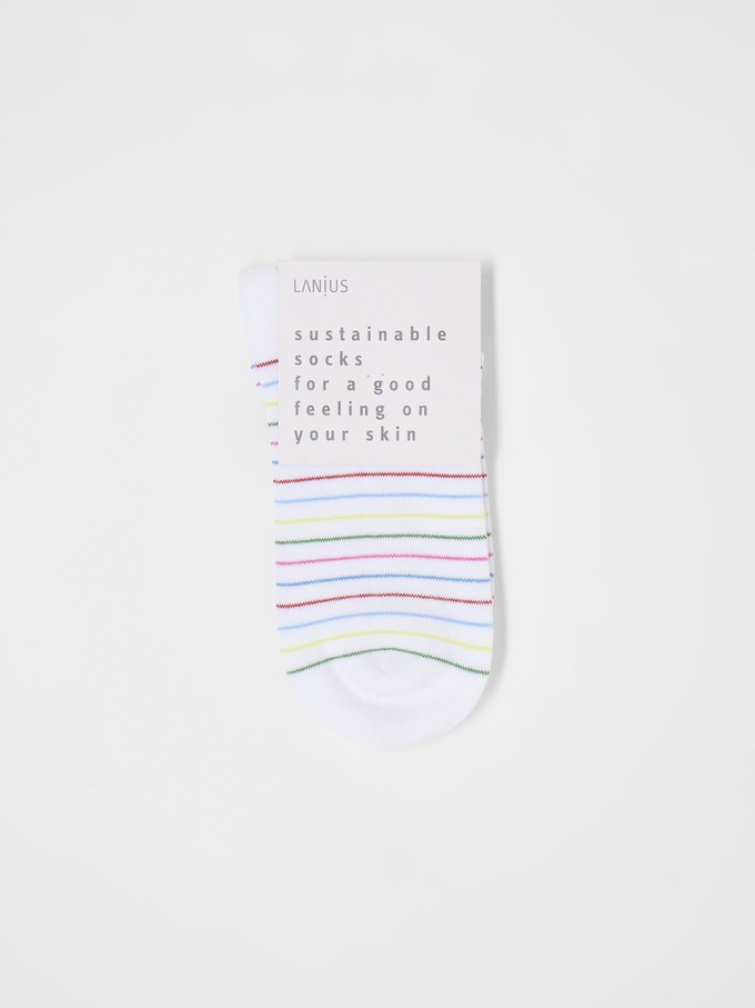 Sneaker Socken Streifen (GOTS) from LANIUS