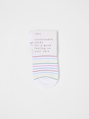 Sneaker Socken Streifen (GOTS) from LANIUS