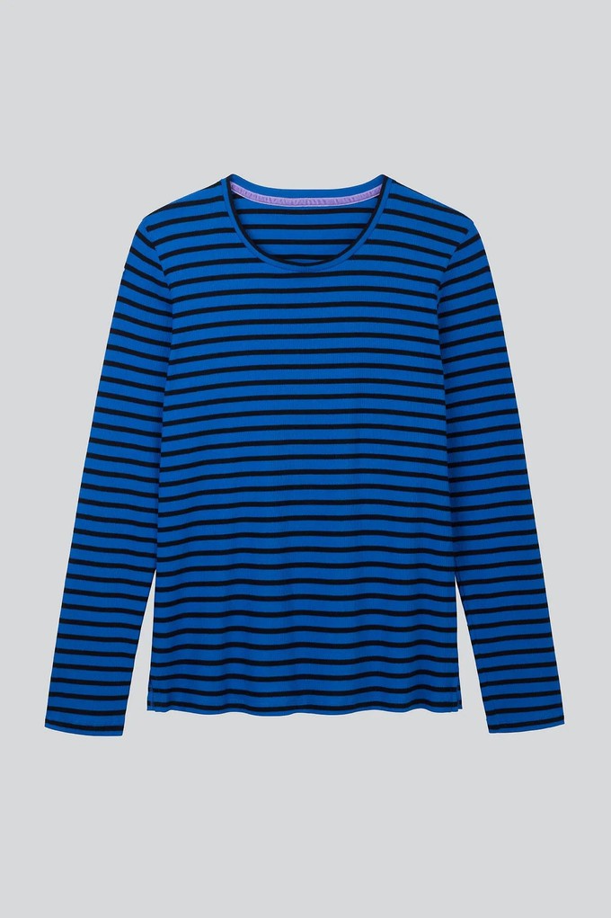 Striped Crew Neck T-shirt from Lavender Hill Clothing