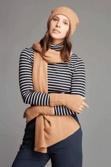 Ribbed Cashmere Wristwarmers via Lavender Hill Clothing