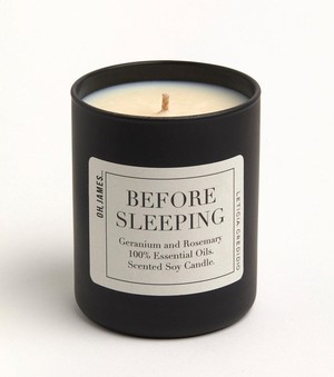 Before Sleeping Essential Oil Candle from Leticia Credidio