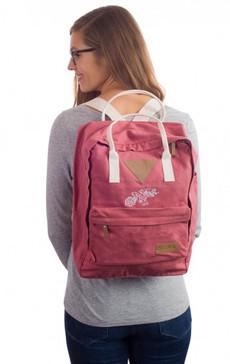 Life-Tree Fairtrade Backpack II Altrosa via Life-Tree