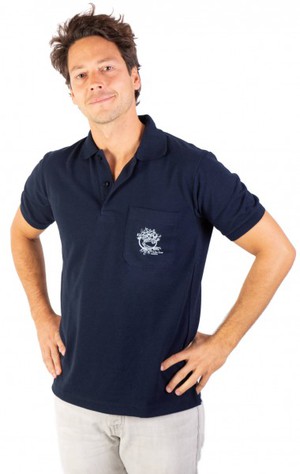 LT-Function Bioaktiv Polo Navy Men from Life-Tree