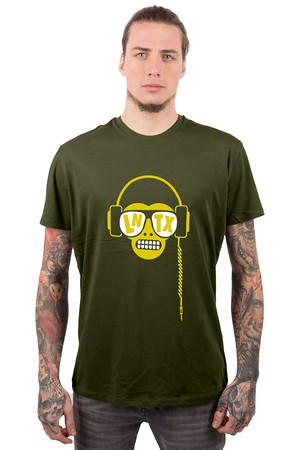 Monkey DJ T-shirt from Loenatix