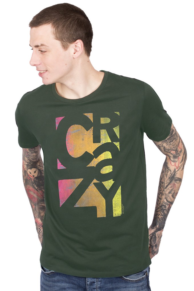 CRAZY T-shirt - Black from Loenatix