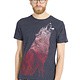 Howling Wolf T-shirt - Recycled from Loenatix