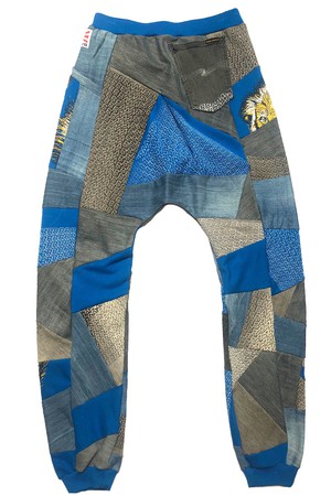 Loenatix Trackpants (One of a Kind) Nr. 5  -M- Raar blauw/grijs from Loenatix