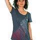 Howling Wolf T-shirt - Bamboo from Loenatix