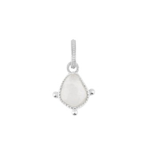 Soul Stone Charm Moonstone Silver from Loft & Daughter