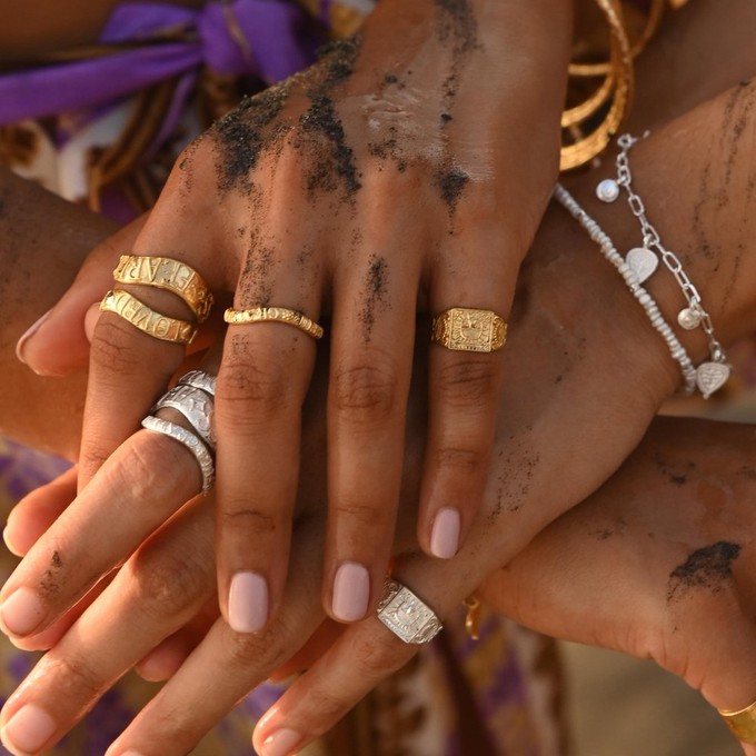 Kesari Pinky Ring from Loft & Daughter