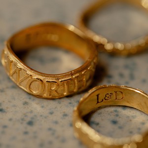 Worthy Affirmation Stacking Ring Silver - Outlet from Loft & Daughter