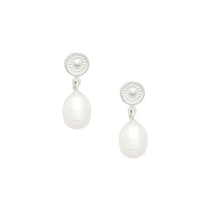 Pearl Solstice Earrings Silver from Loft & Daughter