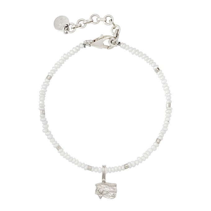 Arambol Pearl Bracelet Silver from Loft & Daughter