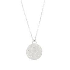 Relic Coin Pendant Silver Outlet via Loft & Daughter