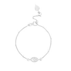 Evil Eye Stacking Bracelet Silver via Loft & Daughter