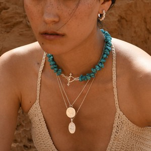 Tulum Toggle Choker Silver from Loft & Daughter