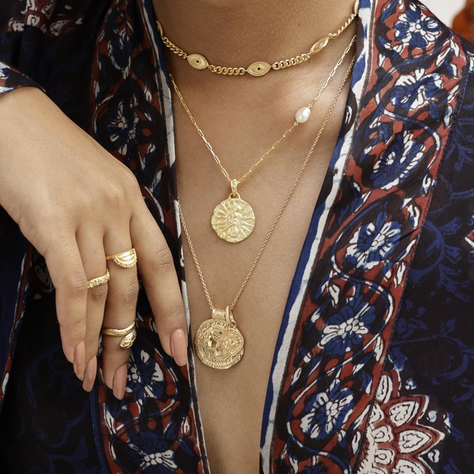 Baby Beginnings Charm Gold Vermeil from Loft & Daughter