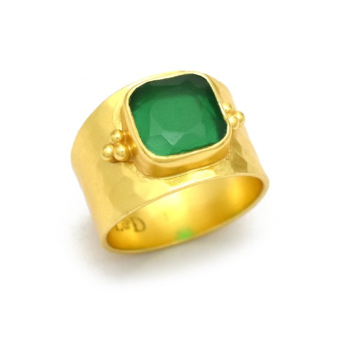Power Pinky Ring Gold Vermeil from Loft & Daughter