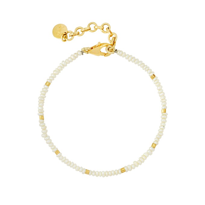 Arambol Pearl Bracelet Gold Vermeil from Loft & Daughter
