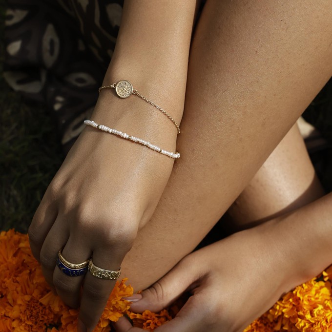 Baby Lakshmi Stacking Bracelet from Loft & Daughter