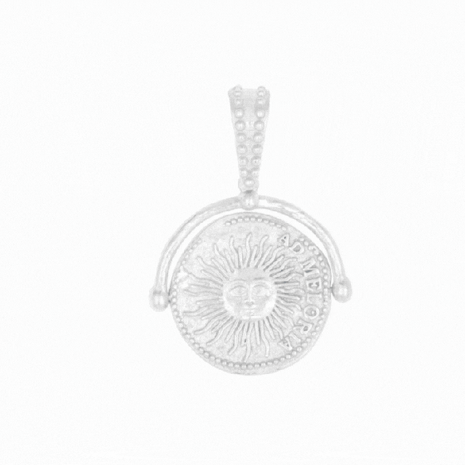 Ad Astra Charm Silver from Loft & Daughter