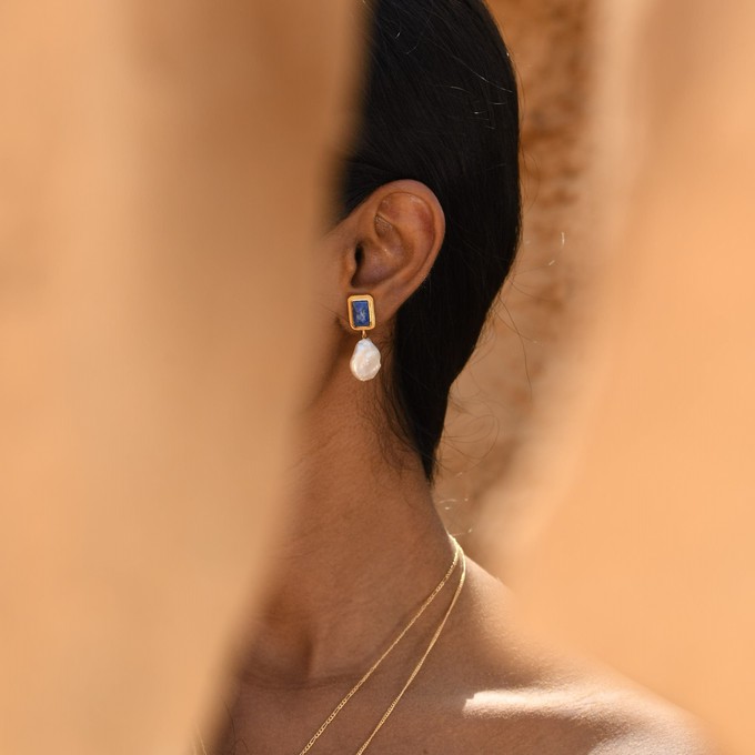 Riviera Earrings Gold Vermeil from Loft & Daughter