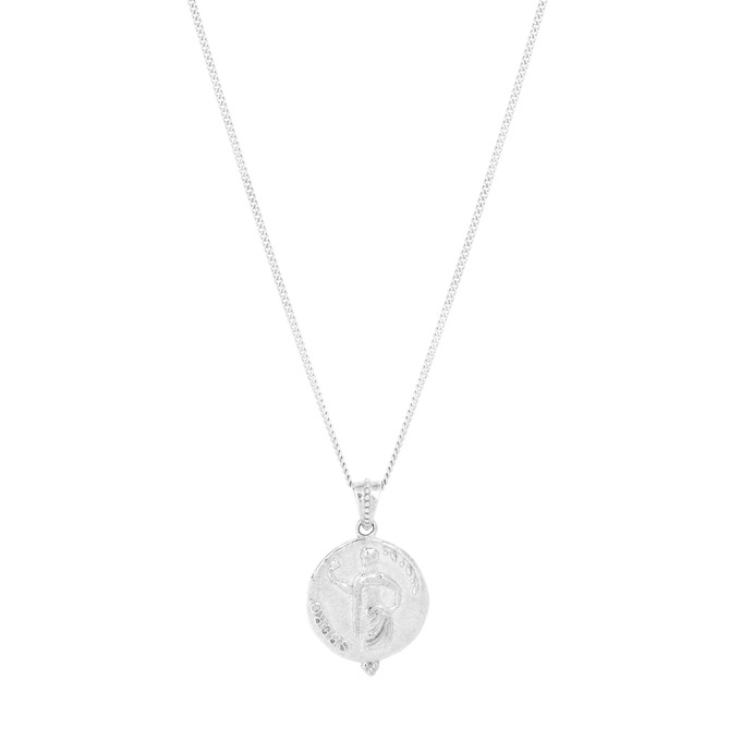 Hold Onto Hope Pendant - Silver Oulet from Loft & Daughter
