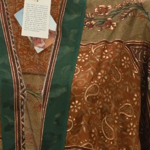 If Saris Could Talk Maxi Kimono- Sierra Nevada from Loft & Daughter