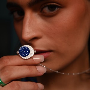 Ad Astra Charm Silver from Loft & Daughter