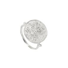 Lakshmi Coin Ring Silver - Sample Sale via Loft & Daughter