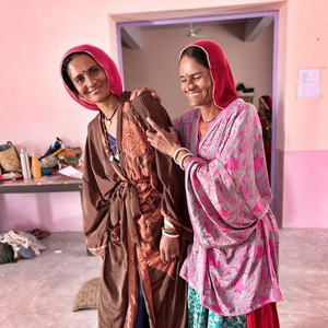 If Saris Could Talk Maxi Kimono- Garden of Eden from Loft & Daughter