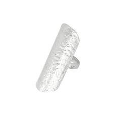 Hammered Anjuna Ring Silver Prototype -Outlet via Loft & Daughter