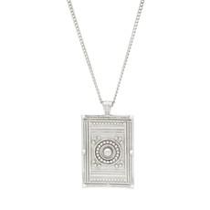 Kasha Pendant Silver Outlet via Loft & Daughter